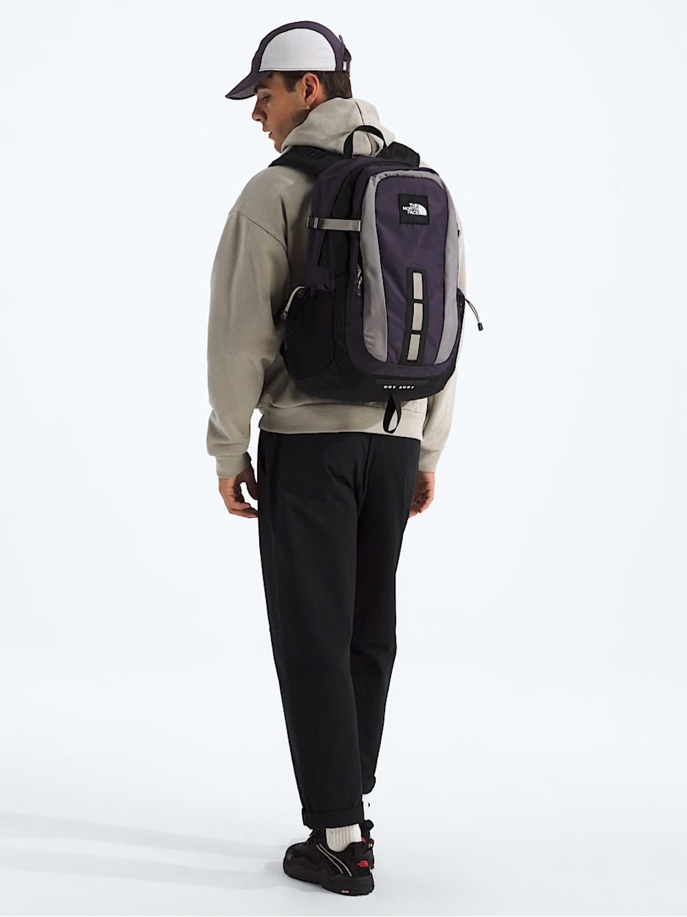 NWT The North Face Hot Shot SE Backpack- Endless Dusk/Stone Slab